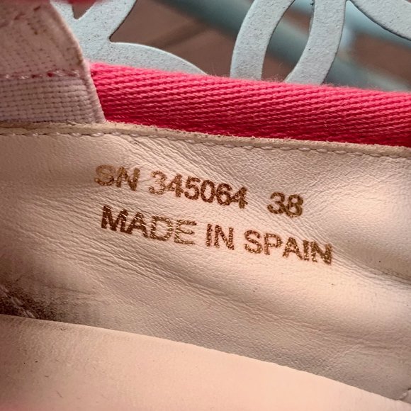 Saint Laurent Pink Skull Slip Ons - Picture 7 of 7